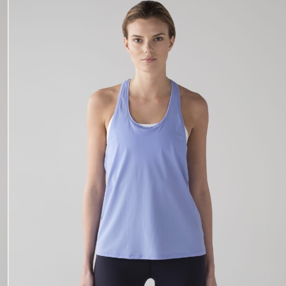 Lululemon Two With One Singlet Hydrangea Blue - Picture 2 of 12